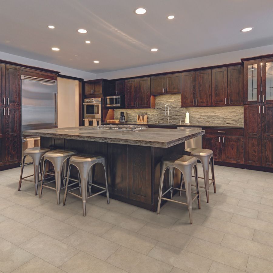 Backsplash in a kitchen